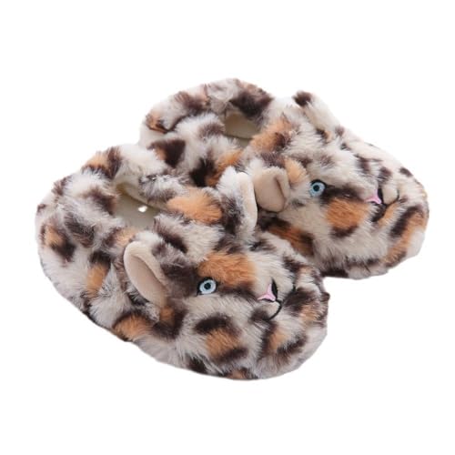 Baby Boy Shoes Halloween Slippers Kids Toddler House Slippers Animals Slippers for Boys Girls Winter Fuzzy Slippers