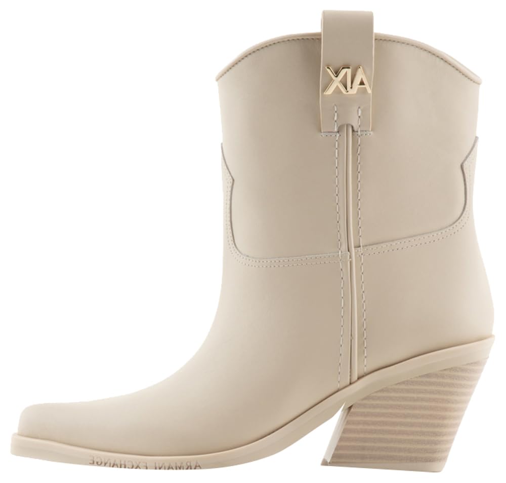 Armani Exchange Women's Ampero Ankle Boot, Dusty., 7 UK