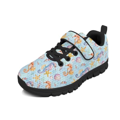 Unisex-Child Sneakers Hook and Loop Hiking Running Shoes with One Strap Toddler Lightweight Running Sneakers3