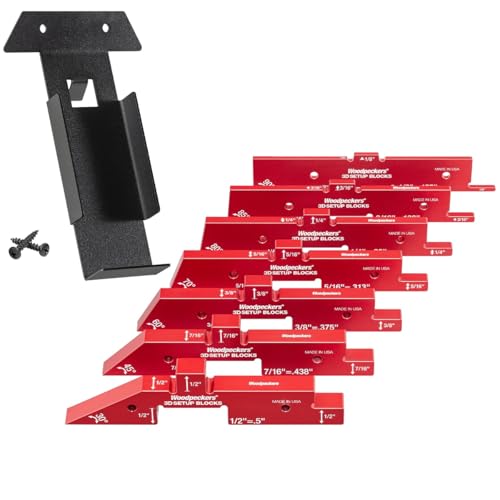 Woodpeckers 3D Setup Blocks 7-Piece