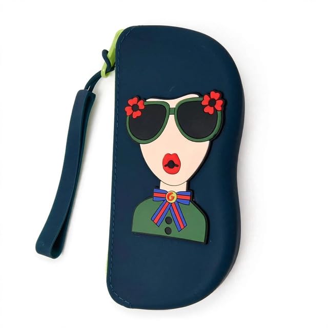 Glasses Case Large Capacity Sunglasses Storage Soft Leather Button Bag-image-37