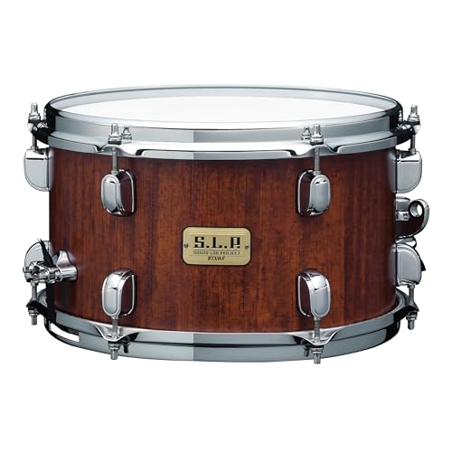 TAMA �X�l�A�h���� S.L.P.�V���[�Y Mod Bubinga �T�e���E�u�r���K�E�J���[ 12" x 7" LBU127-SBG