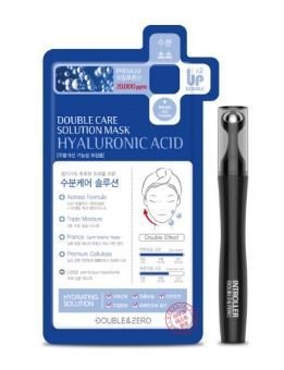[Double & Zero] Double Care Solution Mask - Hyaluronic Acid 10ea + Introller