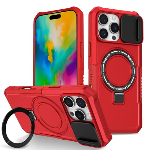 Funda Samsung S25 con soporte de anillo magnético y trasera mate antichoque