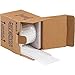 Brady Double Sided PermaSleeve Polyolefin Fluid Resistant Wire Marking Sleeves, 0.125" Dia x 2", Roll of 500, White