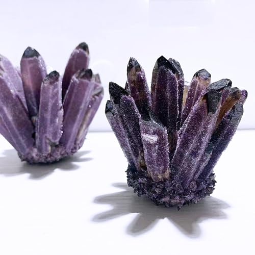 Améthyste cluster de cristal de quartz, cadeau d'anniversaire original 500g - 4