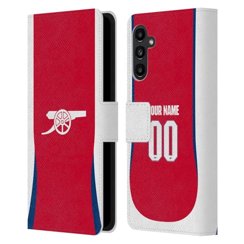Protection Samsung Galaxy A13 5G Arsenal FC étui portefeuille cuir personnalisé