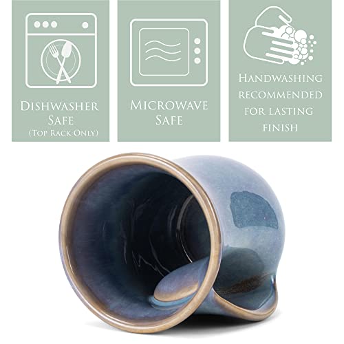 Elanzedesignsreactiveglaze14ounceceramichandwarmermugssetof2blueoceansunrise  Urban Country Home Decor Elanze designs reactive glaze 14 ounce ceramic handwarmer mugs set of 2 blue ocean sunrise  urban country home decor