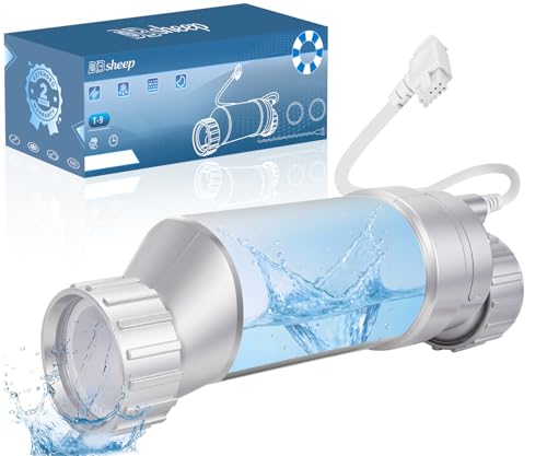 T-9 Salt Cell Replacement Fit for Hayward W3T-Cell-9 AquaRite AquaTrol & More Salt Water Pool Up to 25K Gallon - 3-Year Warranty
