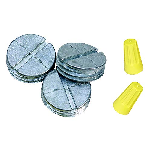 Sigma Engineered Solutions, Grayay 18339 1/2-Inch Weatherproof Closure Plug And Wire Nut Kit, Gray, Silver #TOP29