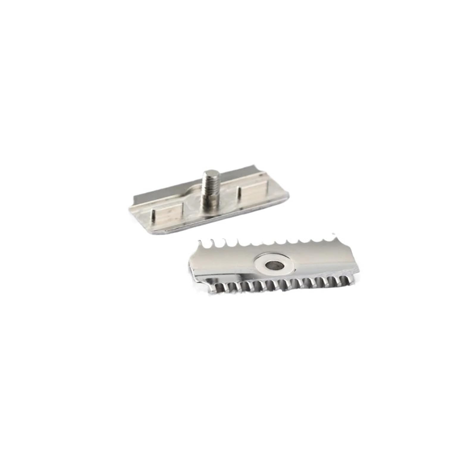 , Compatible Con YAQI, Cabezal De Afeitar De Seguridad De Doble Peine Pulido De Acero Inoxidable 316 Con Espacio De Hoja De 0,7mm