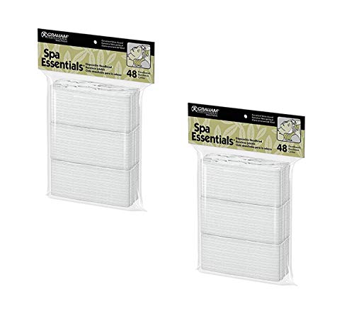 Graham Professional Products Spa Essentials Disposable Headbands, 48 Count (2 Pack)