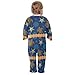 Emelivor Floral Turtle Blue Baby Newborn Pajamas Outfits Long Sleeve Footed Romper Pjs for Boy Girl Kids