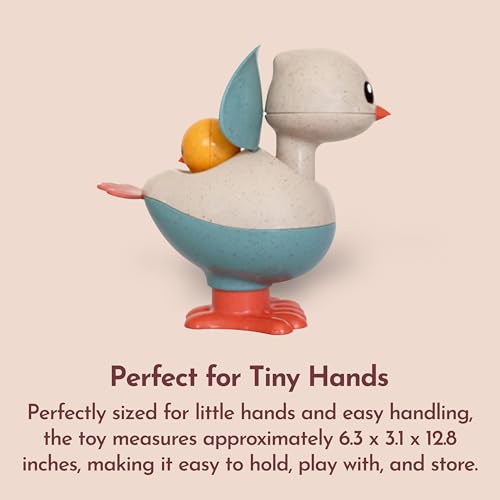 Image of Tolo Pop Up Chickens | Interactive Toy for Babies 6M+ Push-Down Action | pop up head, squeaky feet, baby toys, hand-eye coordination, fine motor skills, cause and effect toys, gift for kids, infants