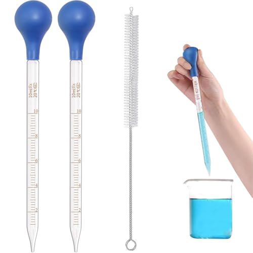 Il nostro pipetta contagocce è realizzato in vetro spesso per garantire stabilità e alta trasparenza. Resistente alla corrosione di acidi e alcali per un utilizzo a lungo termine.