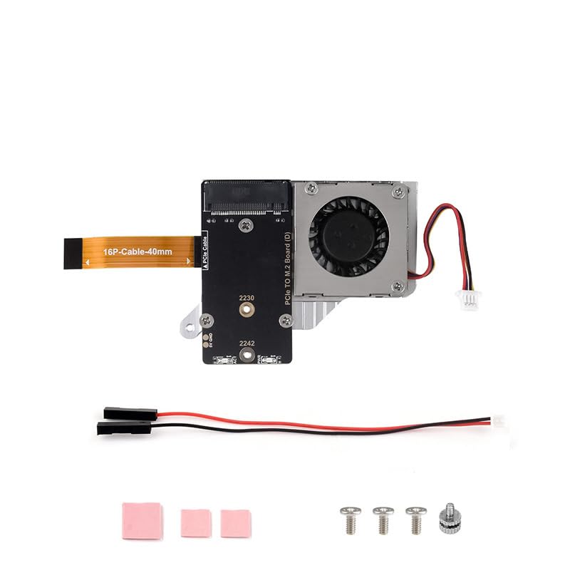 Placa adaptadora PCIe con ventilador de refrigeración de 8 Gbps para placas base 6