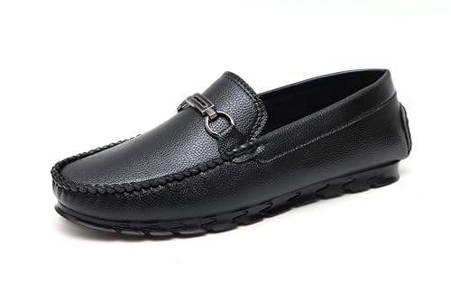 Image of Heels County Faux Leather Loafers Shoes for Men