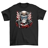 Photo Gallery maglietta america_26 - unleash your inner patriot! funny soldier design. 100% cotone per battaglie contro la moda faux pas., nero , l Photo Gallery maglietta america_26 - unleash your inner patriot! funny soldier design. 100% cotone per battaglie contro la moda faux pas., nero , l