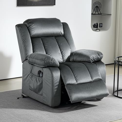 HOMCOM Power Lift Recliner Chair with Massage