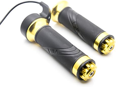 GGSN Golden Throttle Grip for E-Bike Scooters and Eelectric Bicycle with Matching Grip