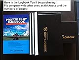 Checklist FAA Standard Professional Pilot Logbook, Black, 658 Entries, Black, Hardcover - Image 2