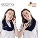 elzama Infinity Loop Solid Color Scarf With Hidden Zipper Pocket For Women, Travel Neck Wrap
