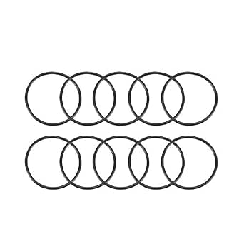 Uxcell Nitrile Rubber O-Rings, 14mm OD 9mm ID 2.5mm Width, Metric