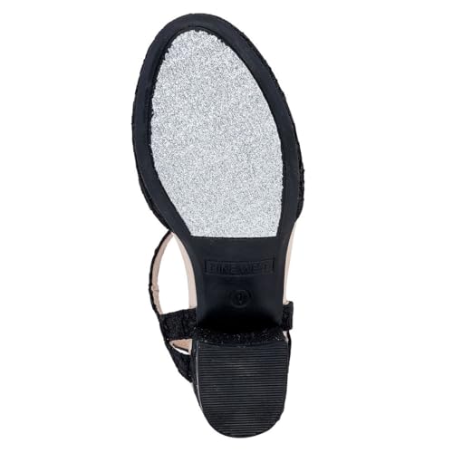 Nine West Girls Sandals Low Heel Dress Pump Ankle Strap Closed Toe Wedding Party for Big Kids & Little Kids4