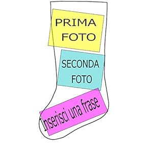 idea party Gepersonaliseerde kerstkous met foto’s met veel snoep van kinderen en Lindor.