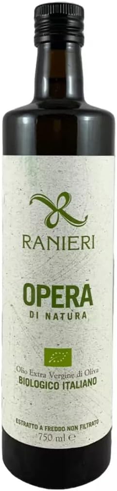 Ranieri - 100% Organic Extra Virgin Olive Oil in a Bottle - 750ml