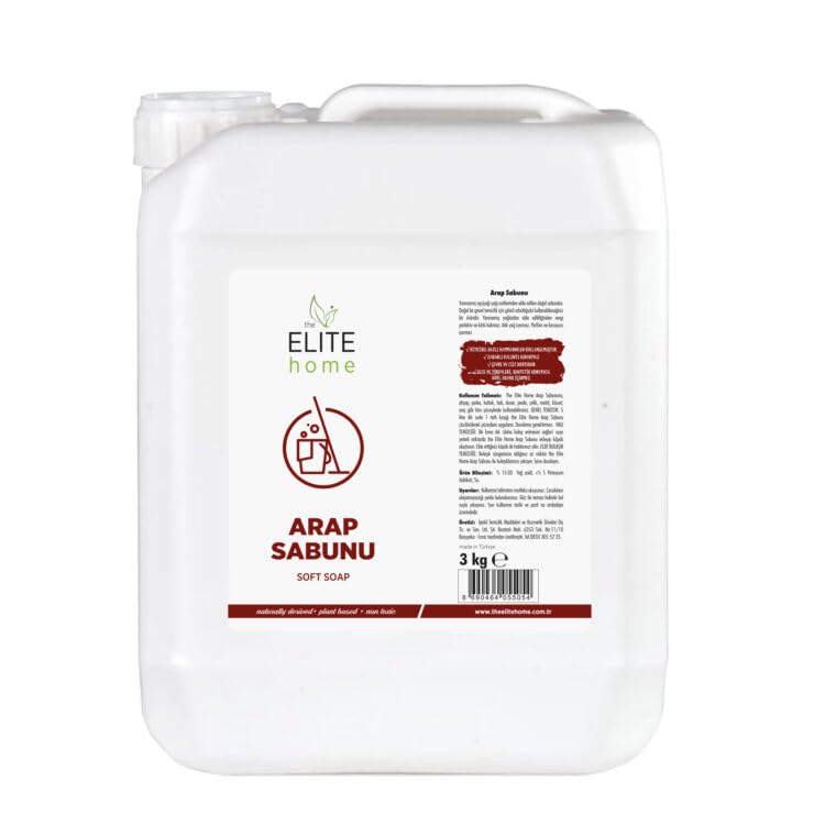 The Elite Home Sıvı Arap Sabunu 3 kg parfümsüz
