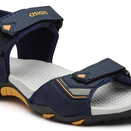 Image of ASIAN Men's Sports Sandals for Men I Casual Sports Sandals for Boys with Phylon Technology Sole for Extra Jump I sports Running Walking Sandals For Men's & Boy's | Vistara-08