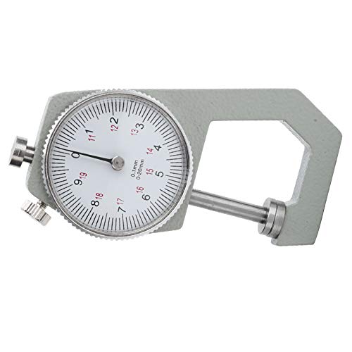 Calibrador de espesor 0-20mm para joyería, relojes y papel, medidor preciso y compacto miniatura 2