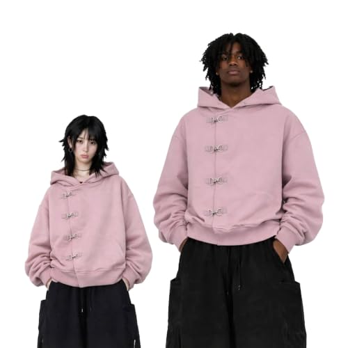 Sudadera con capucha Y2K chaqueta de entretiempo casual de manga larga unisex