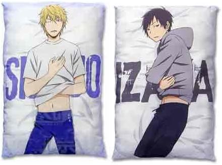 Amazon みんなのくじ デュラララ 2 Bigクッション ２種セット ラストゲット賞 平和島静雄 A賞 折原臨也 アニメ 萌えグッズ 通販