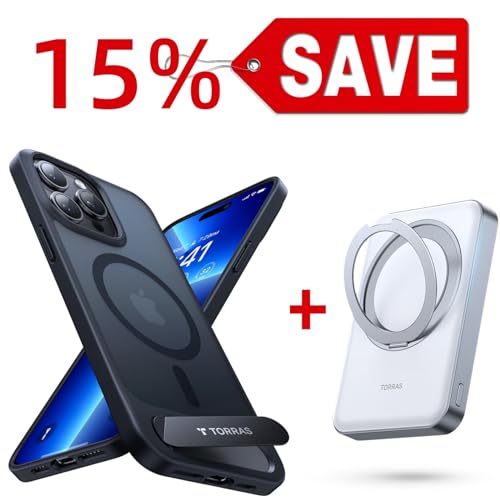 TORRAS 10000mAh Magsafe Power Bank — Buy Together to Save 15%