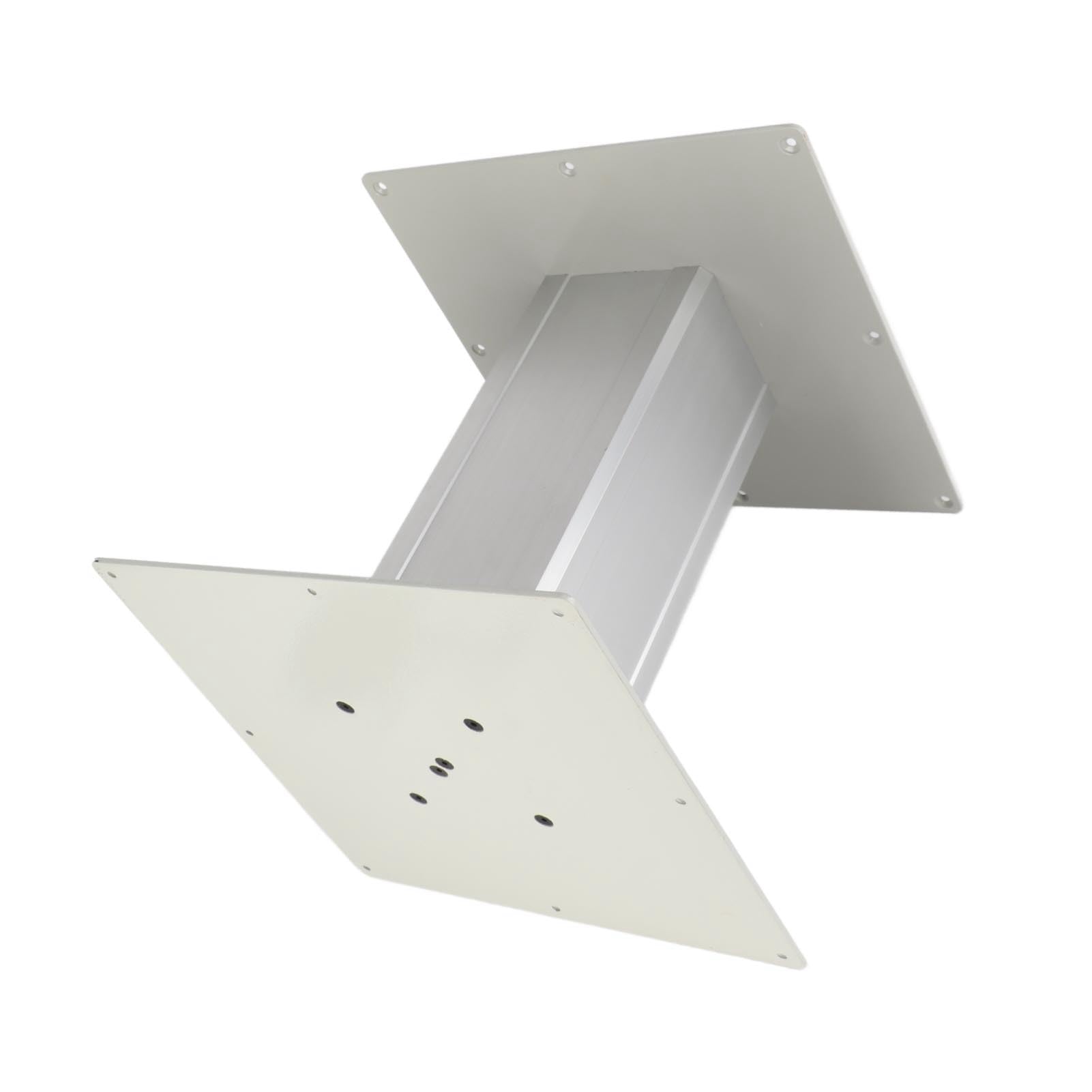 Ausla Wytrzymały cokół Stołowy Podstawa Stołu RV ze Stopu Aluminium 310 do 720 Mm Korba Ręczna Regulowana wysokość Kwadratowa Podstawa do Stołu Jadalni Yacht RV