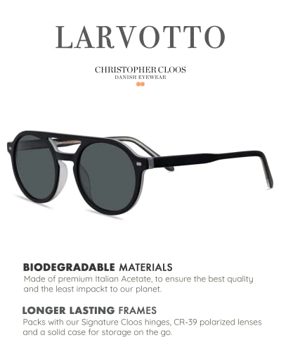 Christopher Cloos Larvotto Minimalistic Polarized Sunglasses2