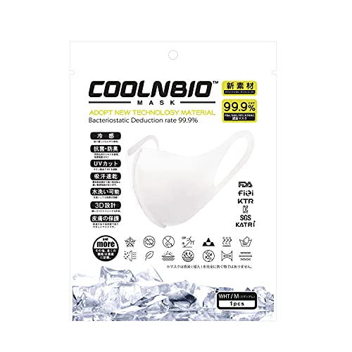 COOLNBIO MASK ڐG⊴}XN WHITE MTCY 1×2܃Zbg ėp}XN ɂȂȂ Ђ  RہEhL