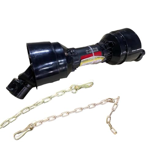 Zapfwelle Gelenkwelle, 35-46cm Holzspalter Kardanwelle Gelenkwelle mit Schutz PTO-Shaft Antriebswelle,1 3/8' - 6 Zähne,TYP B (35-46cm)