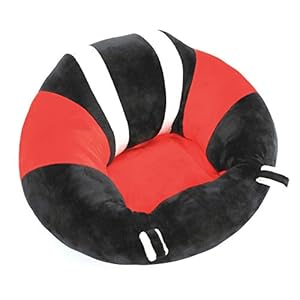ANPPEX Support Seat, Cute Sofa Chair for Sitting Up, Comfy Plush Infant Seats with Stuffing Inside for 3-12 Months Baby