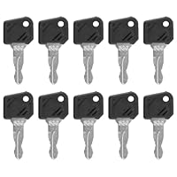 ACOLY 10 Stück 530 Starterschlüssel, kompatibel mit Heli- und Linde-Gabelstaplern, Ersatzschlüssel für schweres Gerät