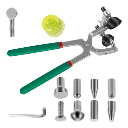 Losueeun Utensili per riparare ammaccature sull'auto, pinze per ammaccature per rivestimenti delle porte 'auto, utensili per la riparazione dei bordi 'auto, pinze per carrozzeria in metallo