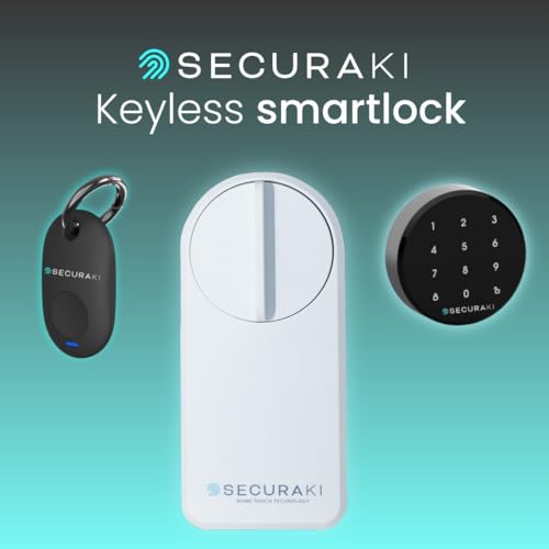 Securaki Smart Door Lock Bundle pack, Smart lock with Keyless Entry, Easy Installation, Alexa & Google Assistant, Remote App - Image 4