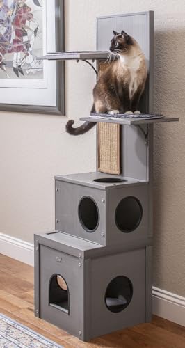 Árbol para gatos New Age Pet ECOFLEX con Sisal y Cubos miniatura 5