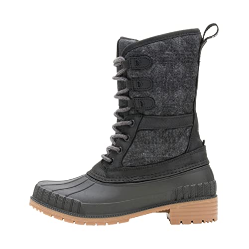 Kamik Damen SIENNA3 Halblange Stiefel, Black, 40 EU