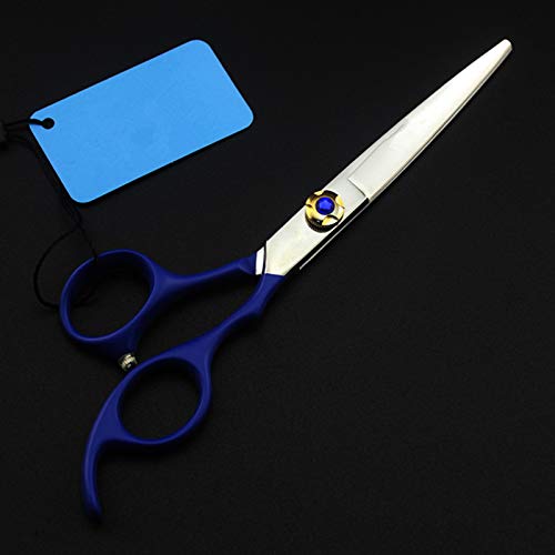 Acero Profesional De JapóN 6 Pulgadas Tijeras De Corte De Pelo Azul Corte De Pelo Peluquero Tijera Adelgazamiento Del Cabello Tijeras De PeluqueríA Tijeras,6 inch