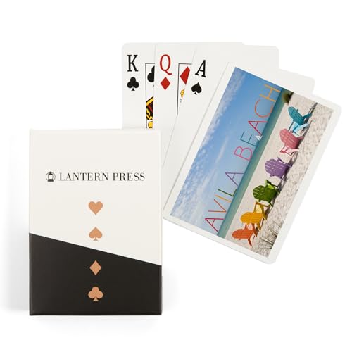 Avila Beach California Juego de 52 Cartas Poker
