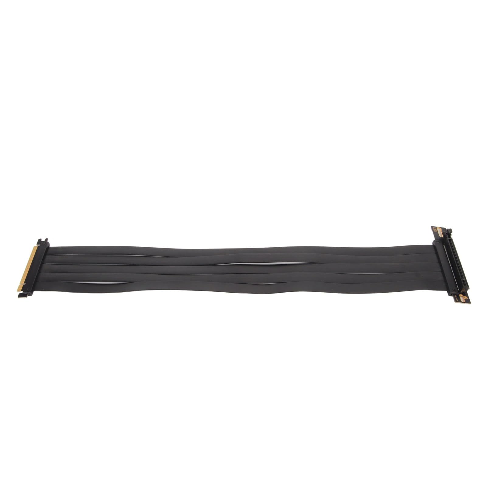Generic Kabel Riser PCIE 4.0 X16, Czarny, Elastyczny, Szybki Kabel Riser GPU Plug and Play 64 GB/s dla RTX3070 RTX3070ti dla RTX3090ti RTX3090 (40cm)