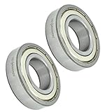 HD Switch (2 Pack) Deck Spindle Bearings Replaces Bad Boy Mowers 037-6015-50, 037-6023-00, Outlaw, ZT, CZT, PUP, w/HIGH Temp Grease & Steel Seals, BadBoy